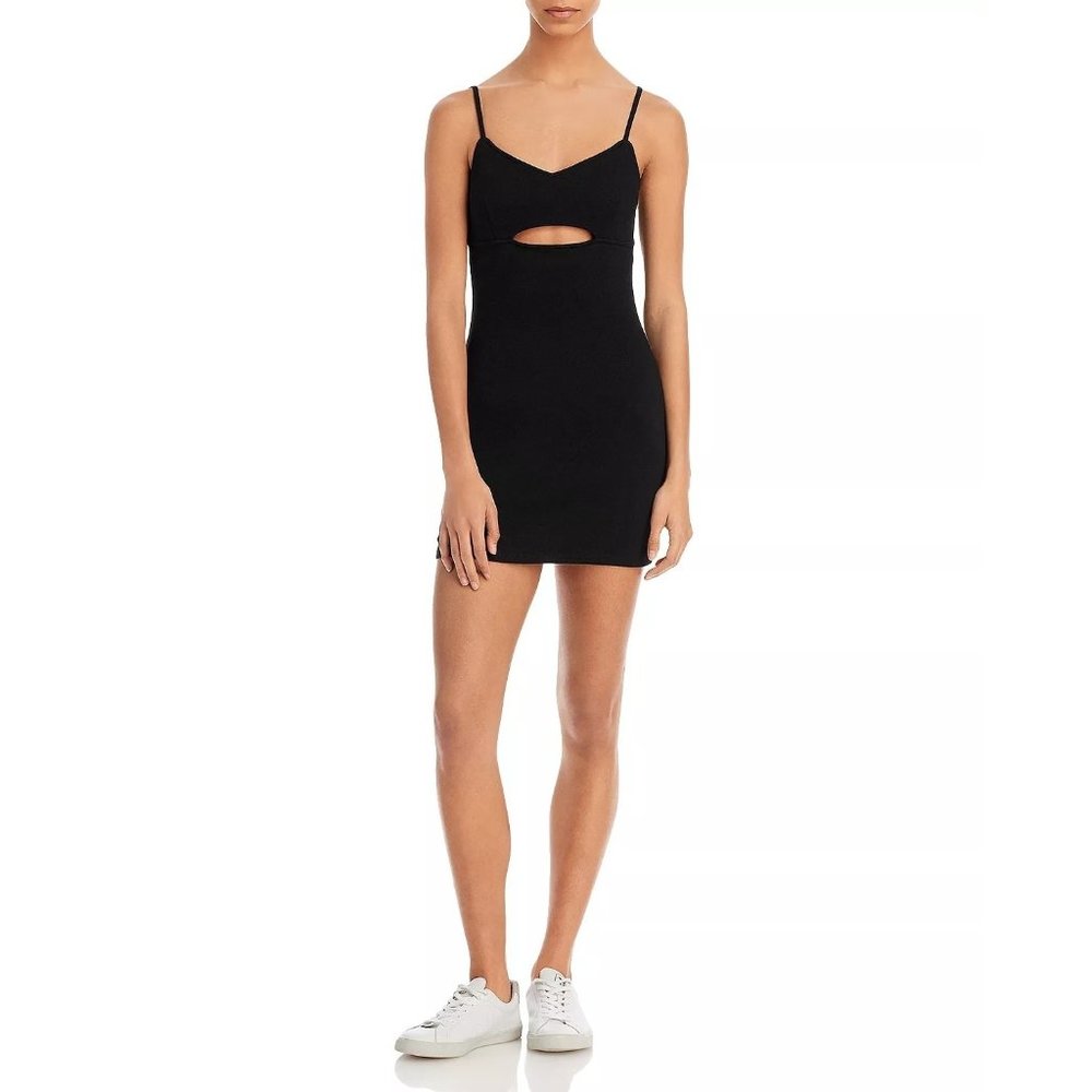 Bb Dakota by Steve Madden Out Late Dress Black Women's Size Large - Picture 2 of 10